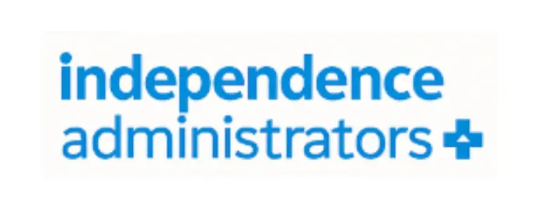 Independence Administrators logo with blue text.