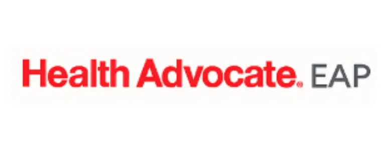 Health Advocate EAP logo on white background.